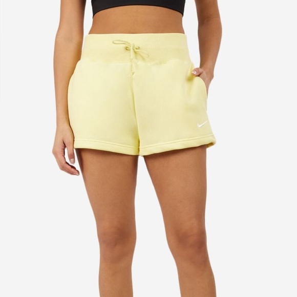 Nike Pants - Nike Sportswear Phoenix Loose Fit High Rise Fleece Shorts